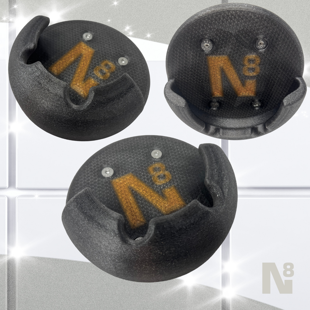 TierCraft industrial grade Dual Magnetic 5" Orbital Sander Holder Carbon Fiber