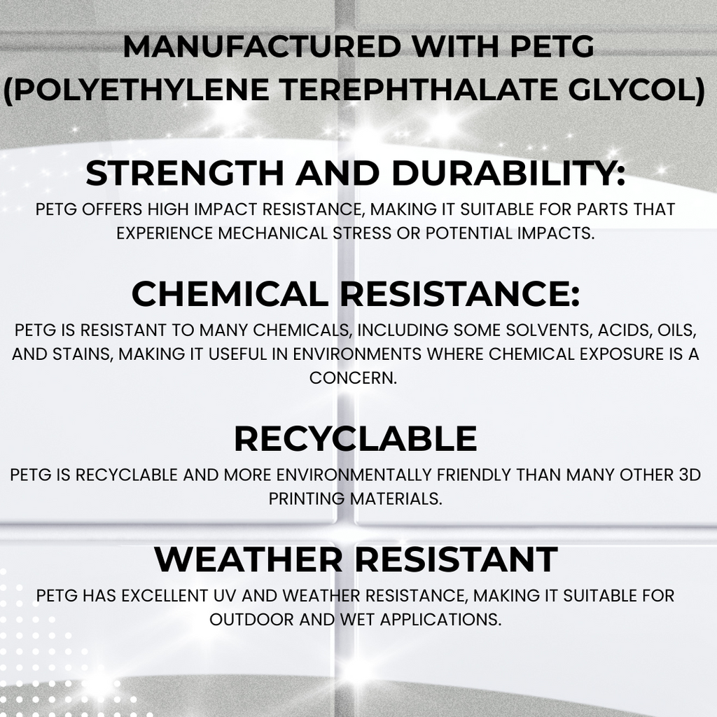 TierCraft industrial grade Dual Magnetic 5" Orbital Sander Holder Carbon Fiber