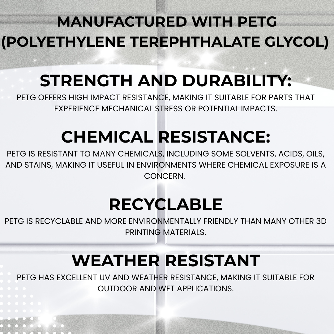 TierCraft industrial grade Dual Magnetic 5" Orbital Sander Holder Carbon Fiber