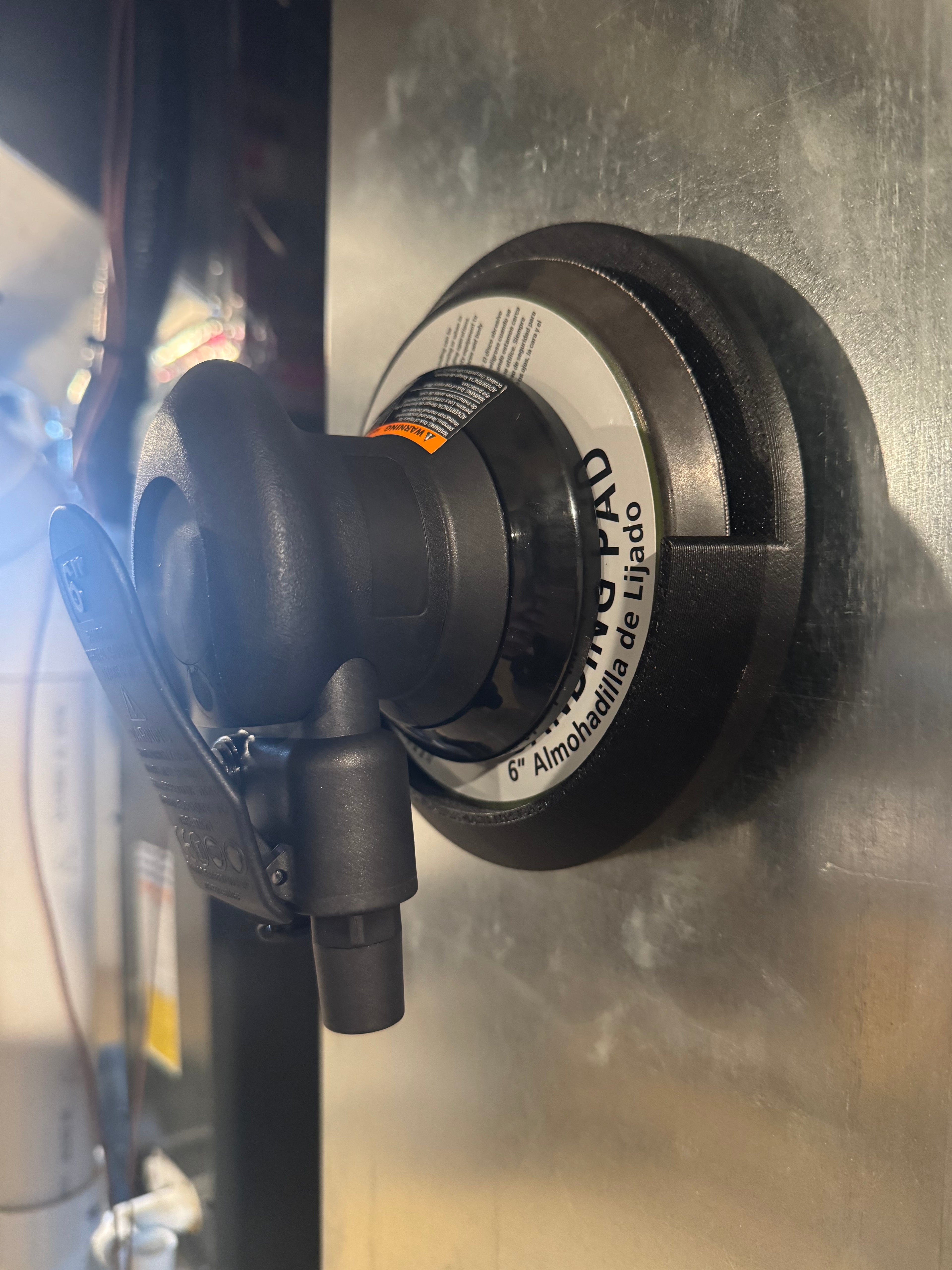Magnetic Orbital Sander Holder Auto-body Automotive Wood Shop Industrial Grade Materials