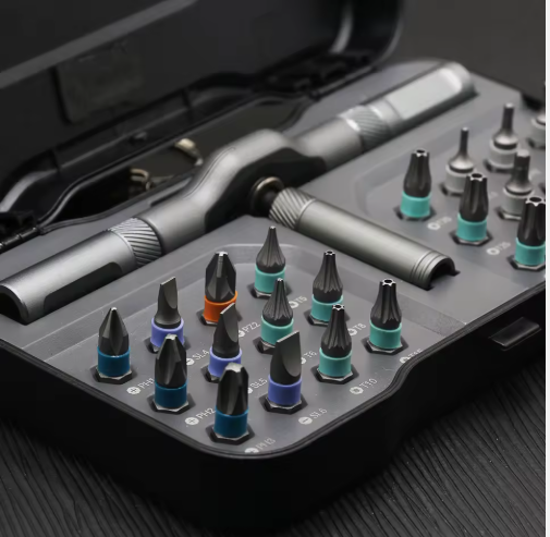 24 Pieces Multi-Bit Ratchet Screwdriver Set - Cross-Border New Magnetic Precision Tool Kit