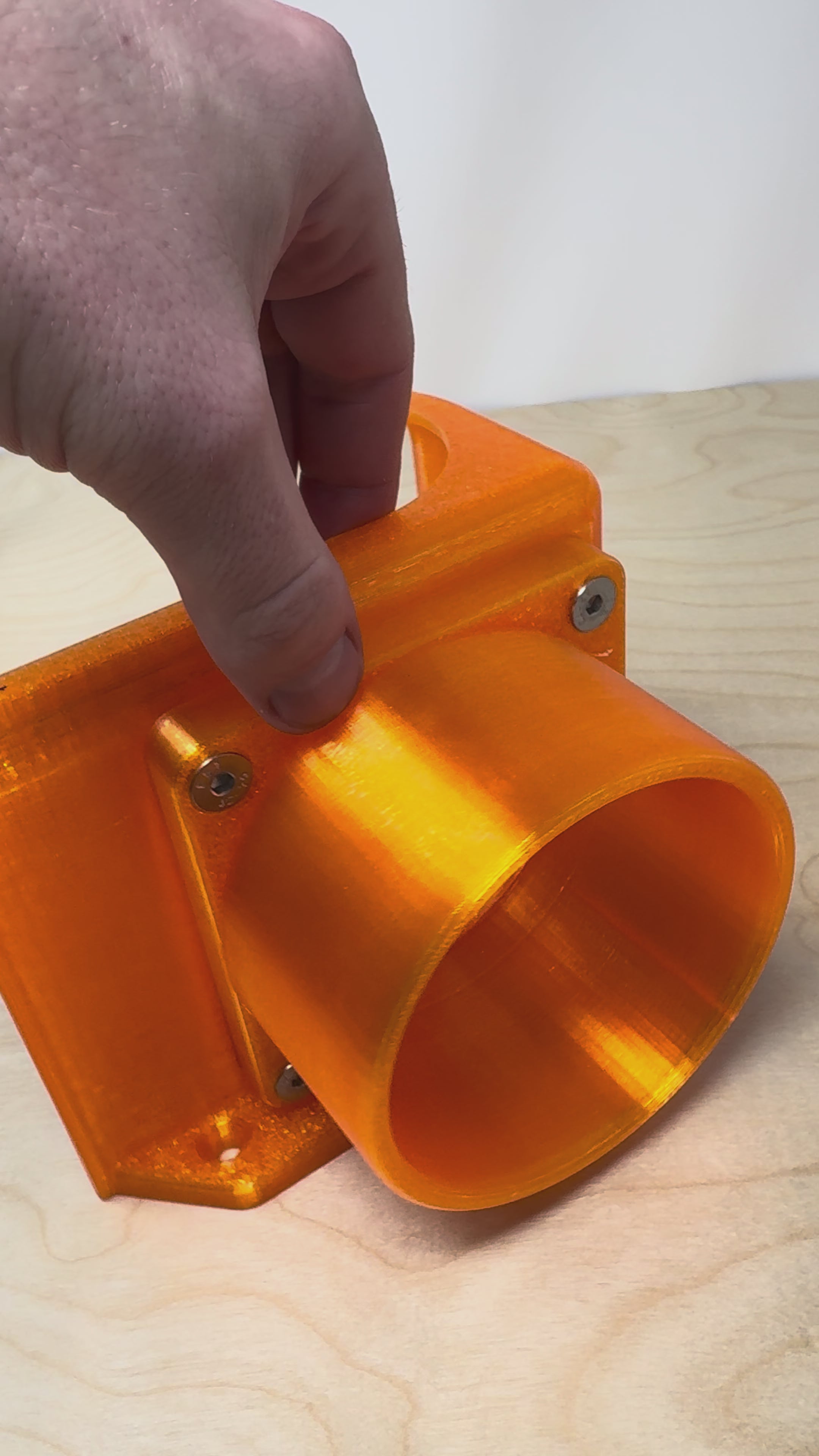 Ridgid Oscillating Belt Sander 4” Dust Shroud (3D Printed) — 4” Hose Adapter Kit