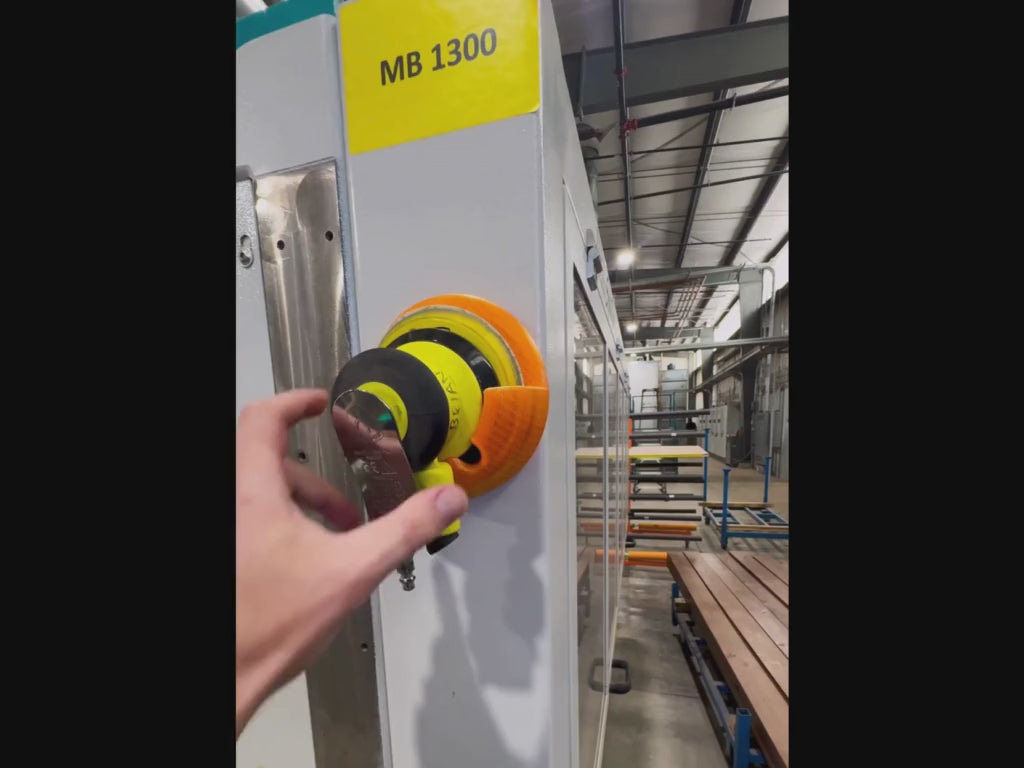 TierCraft industrial grade Dual Magnetic 5" Orbital Sander Holder Carbon Fiber